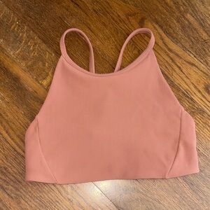 Lululemon Women's High Neck Ribbed Training Sports Bra